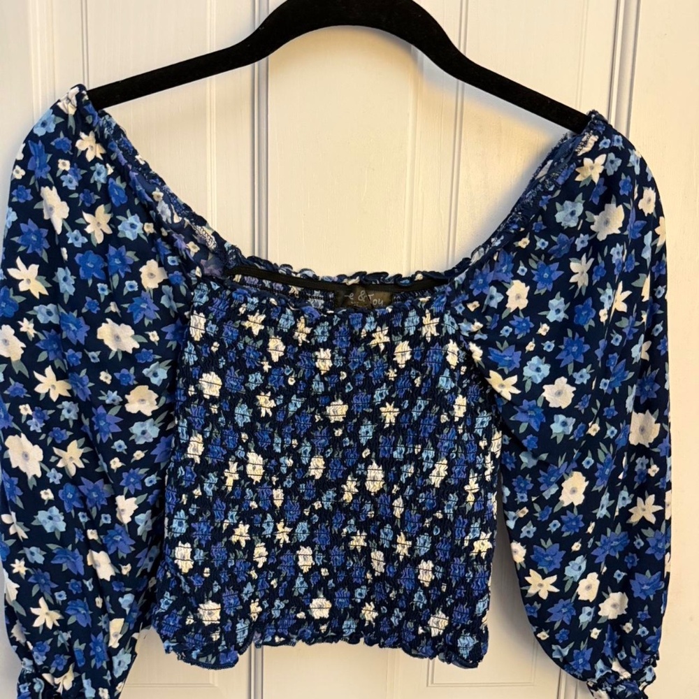Jolie & Joy floral long sleeve